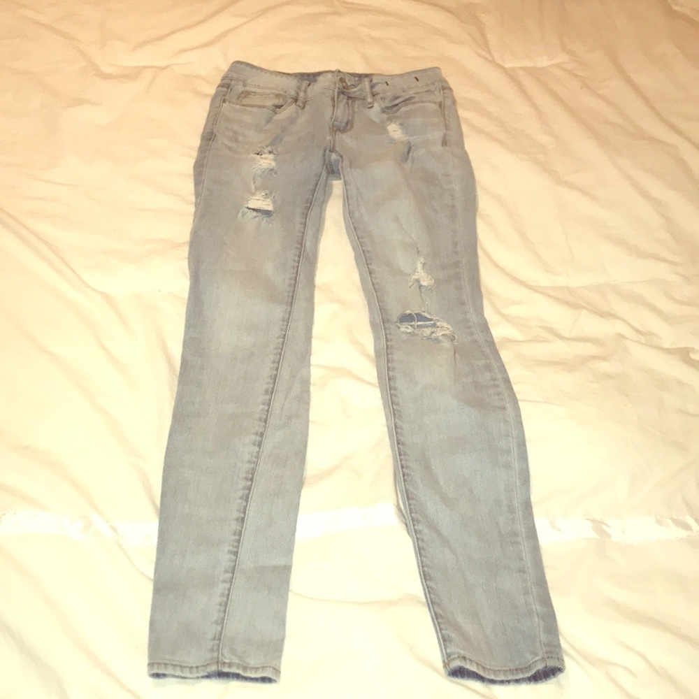 ‼️SOLD‼️ Bullhead skinny ripped jeans